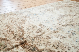 Vintage Persian Kerman Rug