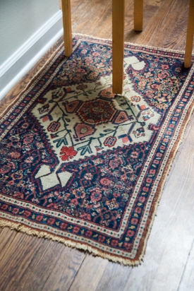 Small Antique Senneh Rug