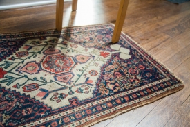 Small Antique Senneh Rug