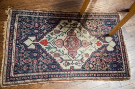 Small Antique Senneh Rug