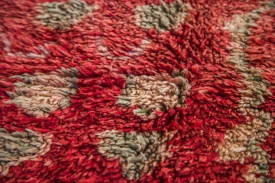 Red Moroccan Carpet