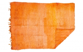 Orange Moroccan Carpet