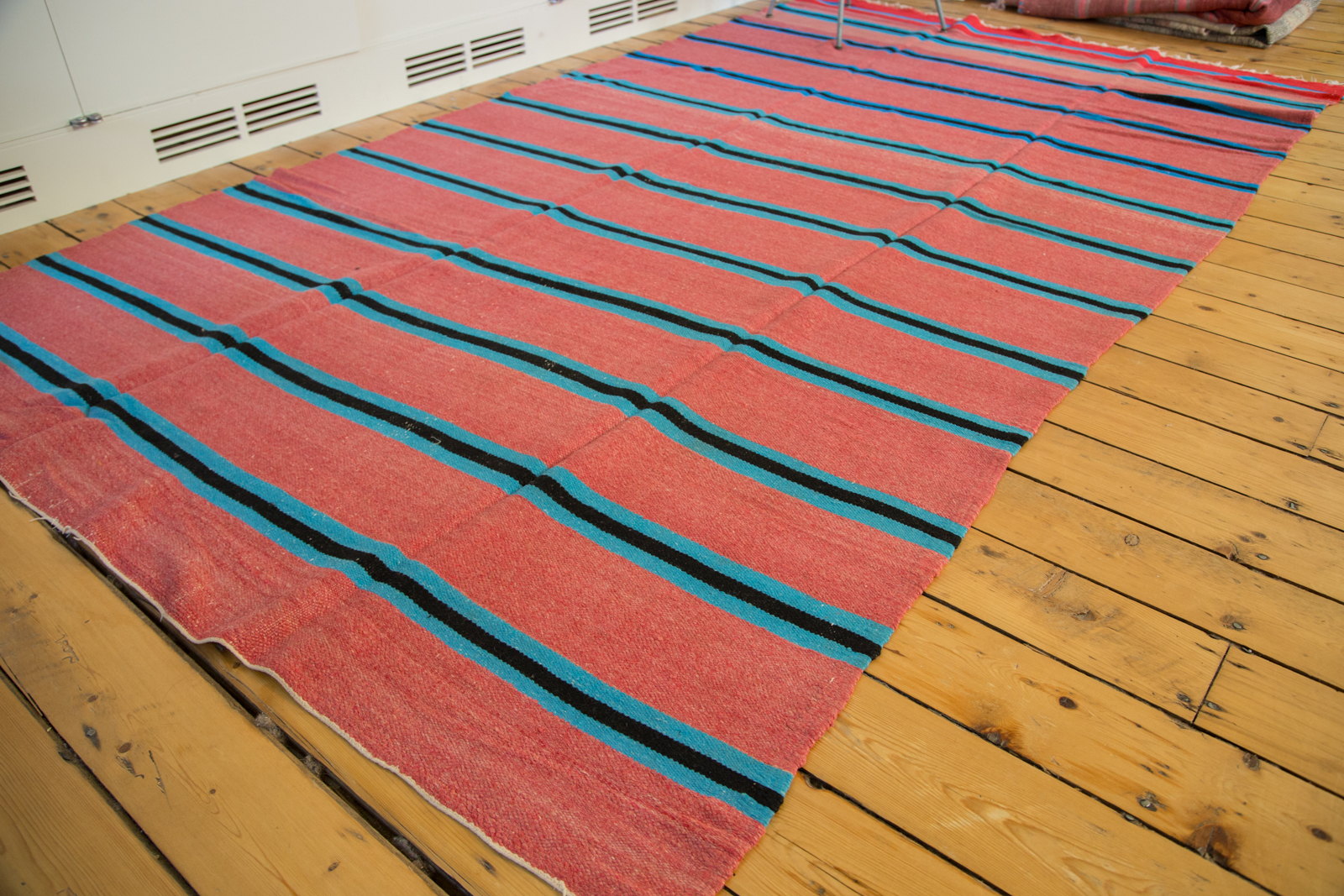 Pink and Blue Kilim
