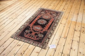 Small Black Red Rug