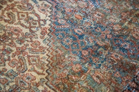 Distressed Antique Rug