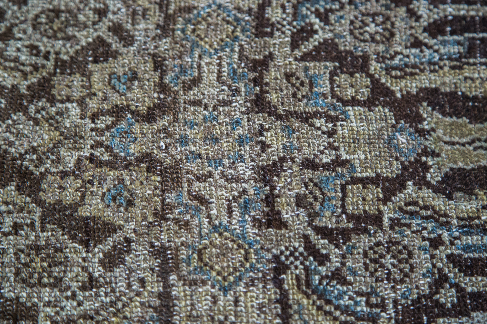 Distressed Persian Rug