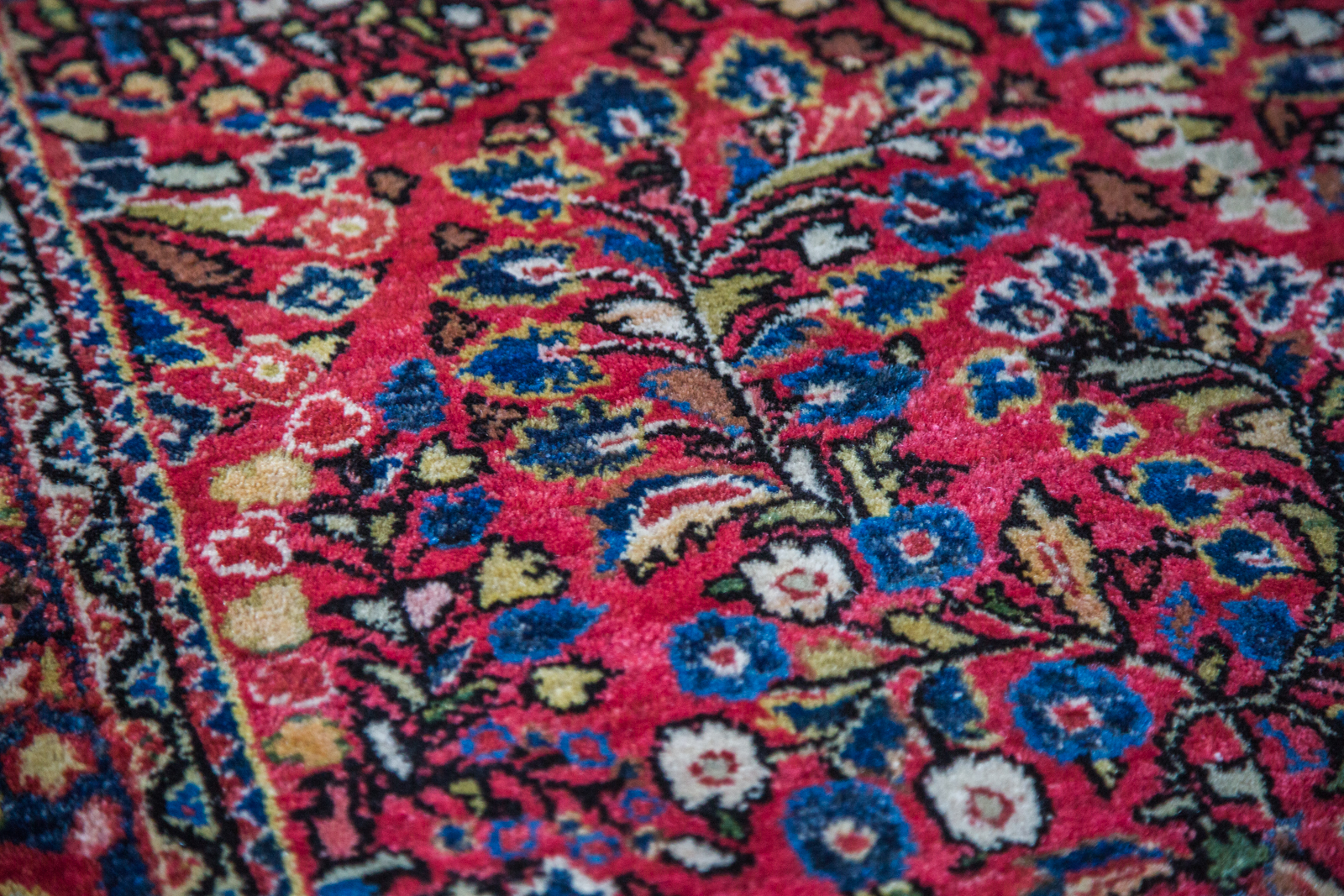 Floral Red Persian