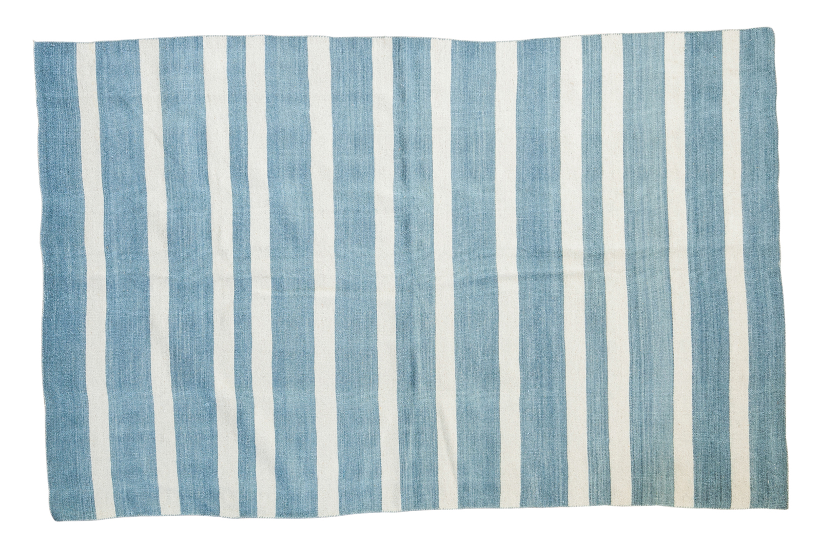 Blue&White Striped Kilim