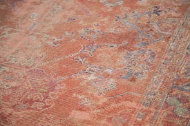 Distressed Red Area Rug