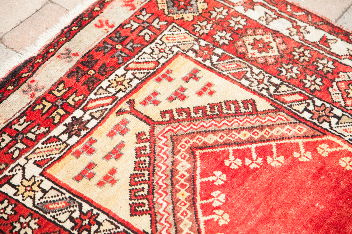 Red Turkish Carpet