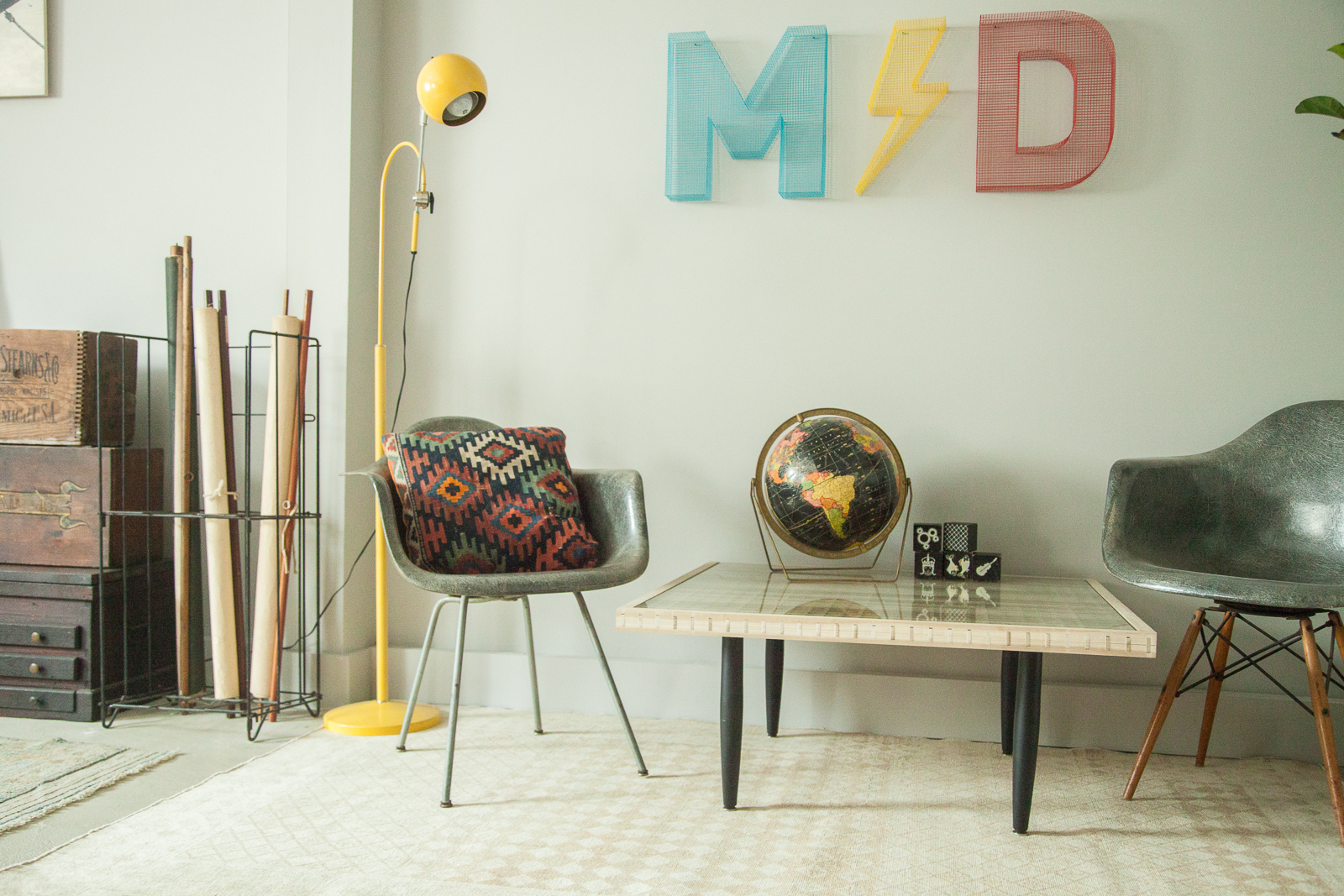 Mid Century Modern and Light Airy Rugs